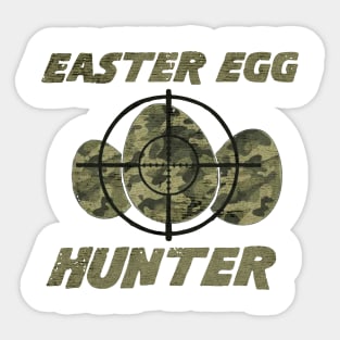 Easter egg hunter Sticker